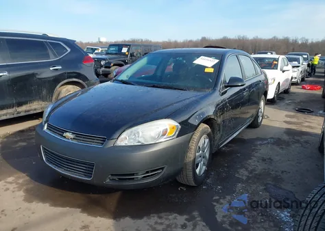 2010 Chevrolet Impala Ls z USA, uszkodzony, nr VIN 2G1WA5EK1A1101304